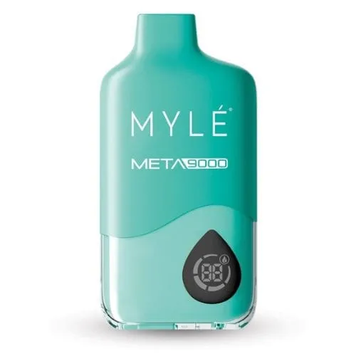 Myle Meta Miami Mint 9000 Puffs Disposable Device @ 59.00 AED
