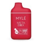 Myle Meta Box Red Apple Disposable Device