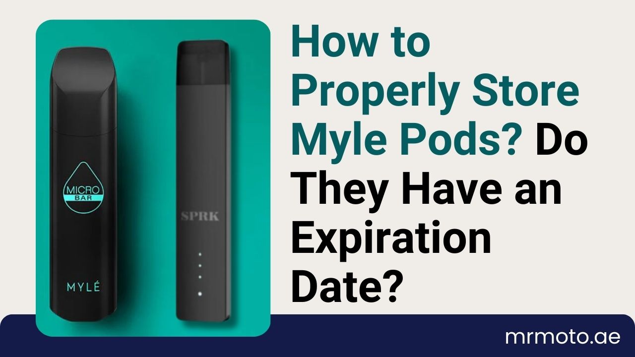 How to Properly Store Myle Pods